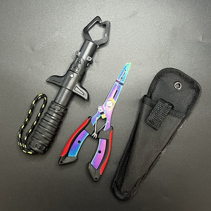 Fishing Hook Sharpener - Juego de Alicates y Pinzas para