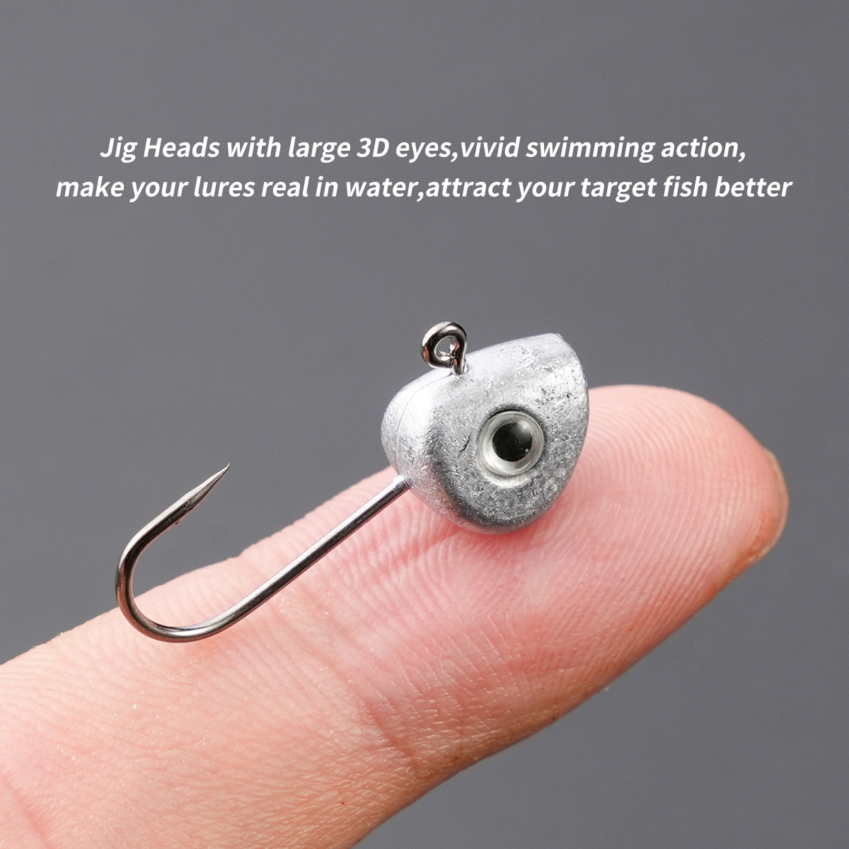 10 Uds Mini anzuelo con cabeza - Fishing Hook Offset reseña y precio
