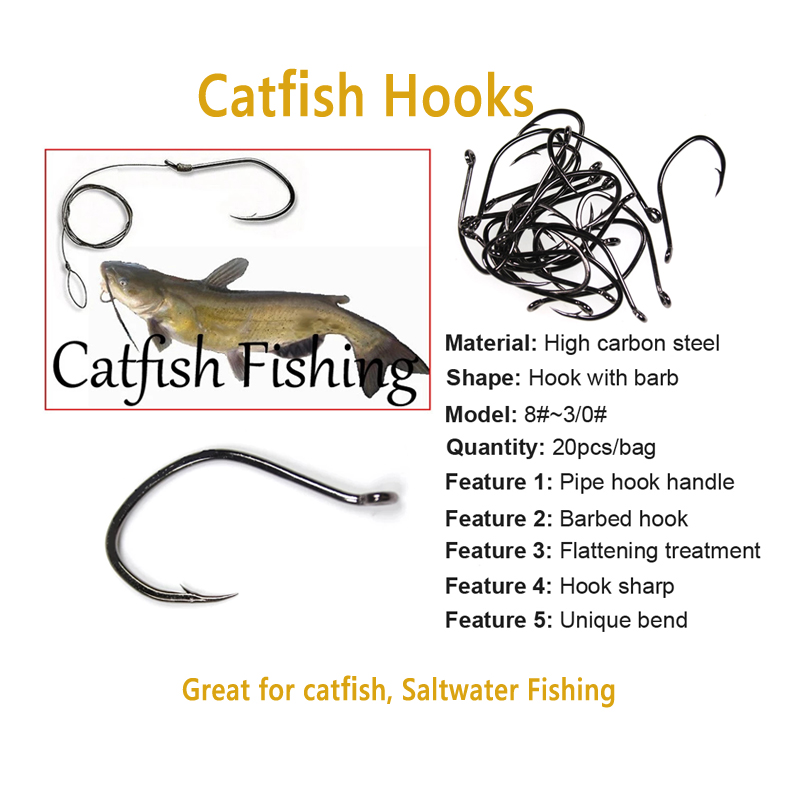 Wifreo 20 piezas anzuelo de ba - Fishing Hook Offset reseña y precio