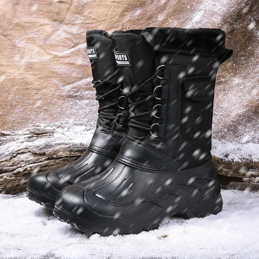 Botas de Nieve para Hombre, Za - Fishing Hook reseña y precio